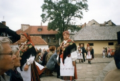 Часом лише мальовниче шитво хусток, …