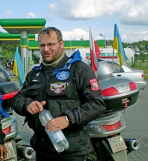 Kapłan Rajdu o. Franciszkanin Marek Kiedrowicz